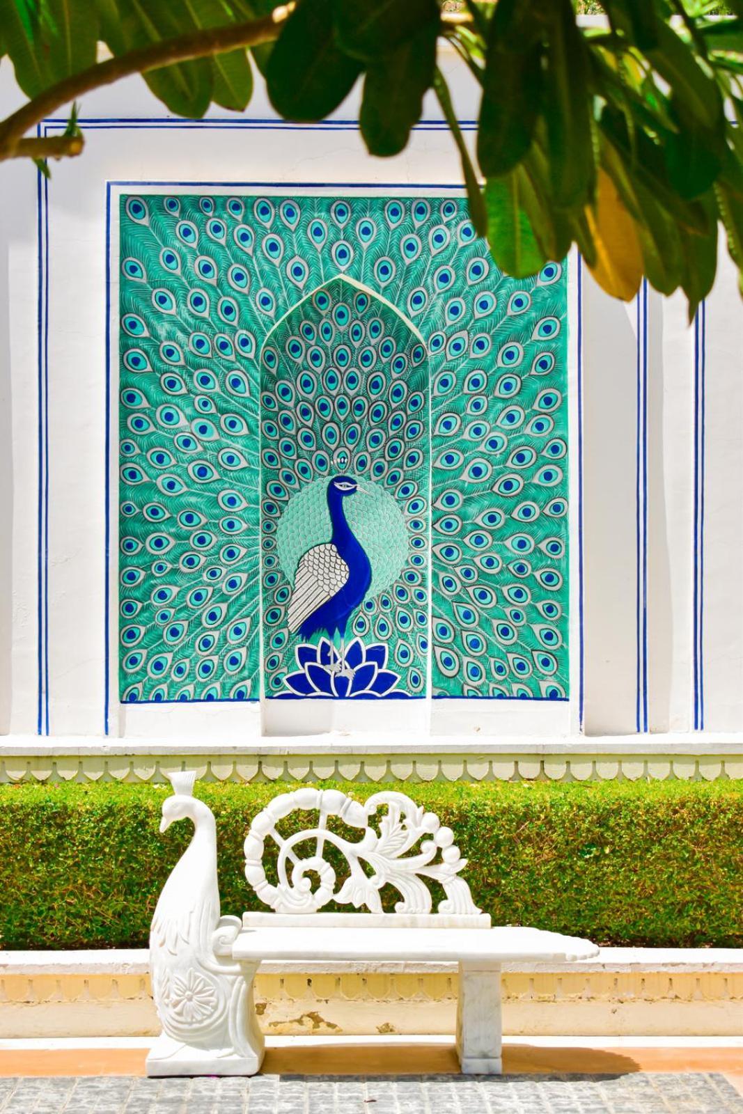 The Leela Palace Jaipur Bagian luar foto